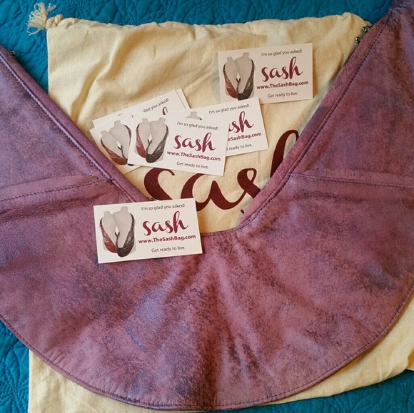 Dr. Who inspired Painted Sash Bag - Picture 2 of 5